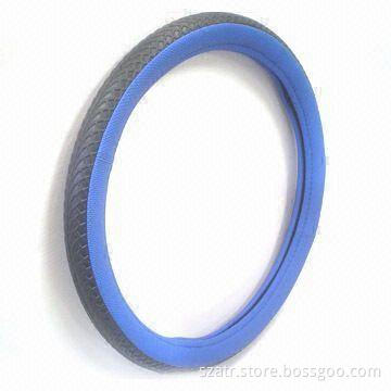 New Style Steering Wheel Cover, Made of PVC and Rubber, 38cm Diameter